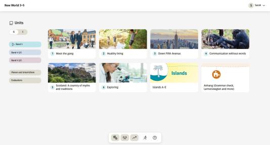 Einblick in den digtialen Raum von «New World 3».