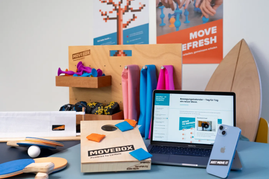 Die MoveBox-Aktion: Eine bunte Mischung aus analogen und digitalen Impulsen