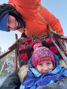 Schöne Erinnerungen von uns allen zusammen mit den Huskys